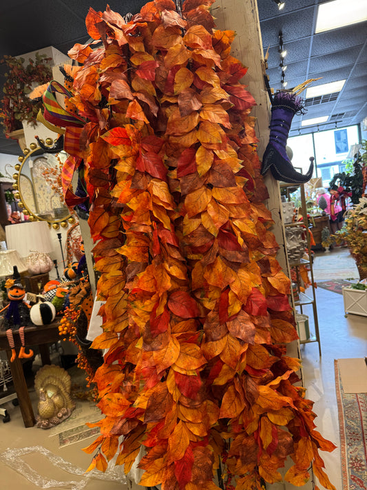 60” Fall Leaf Garland