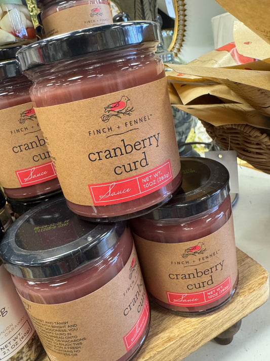 Finch + Fennel - Cranberry Curd Sauce