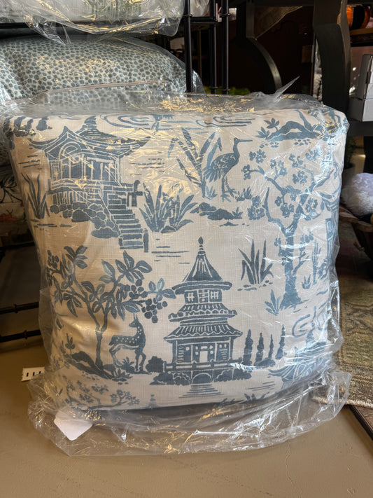 Zen Garden Mist Decorative Pillow