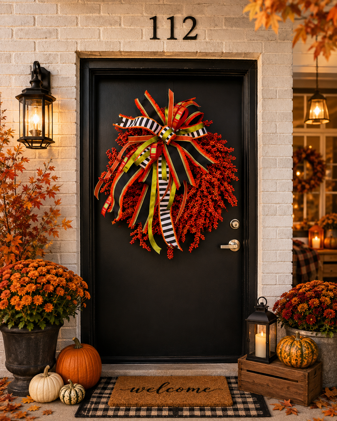 Wicked Berry Harvest Wreath