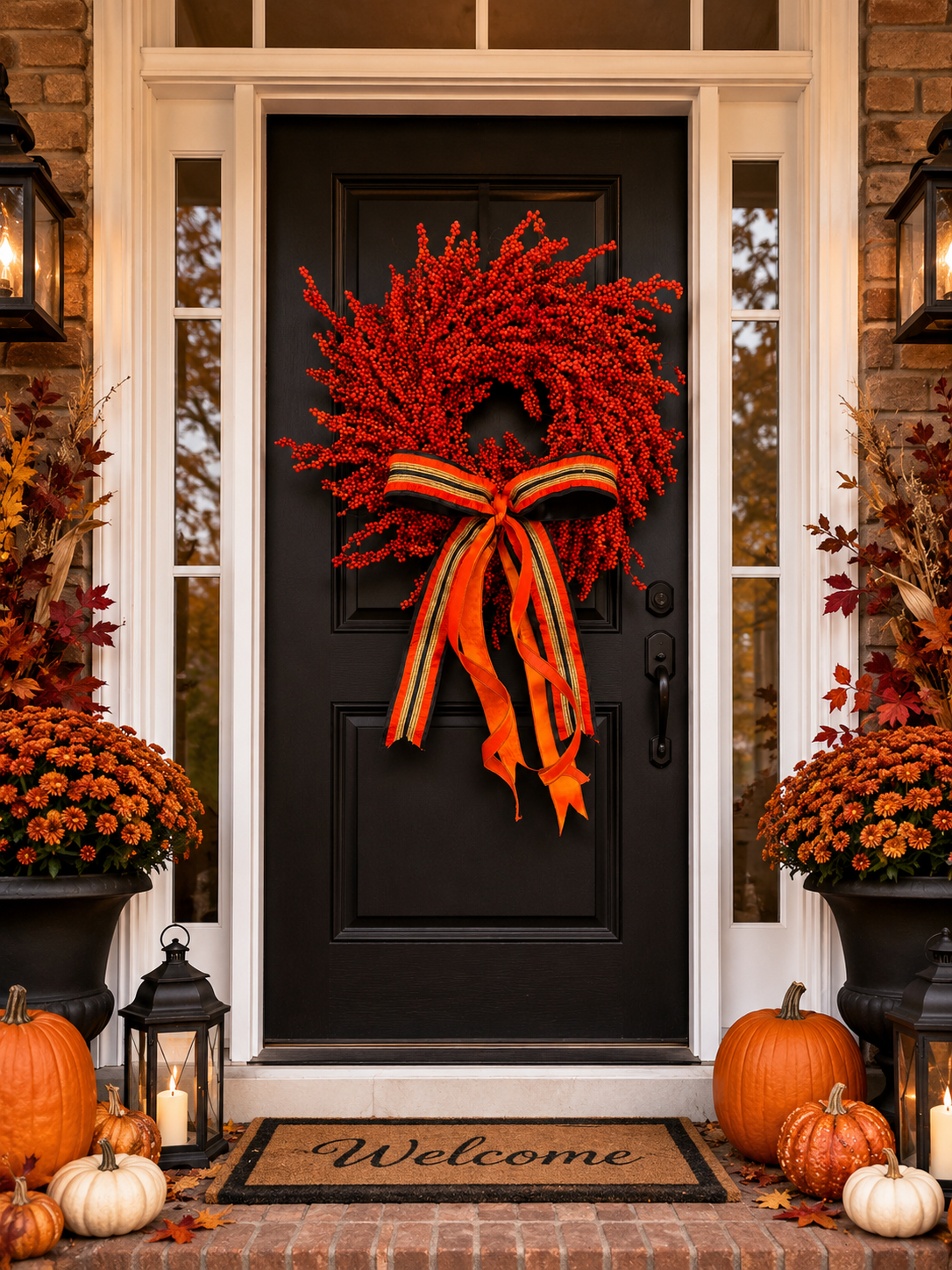 October Glow Wreath