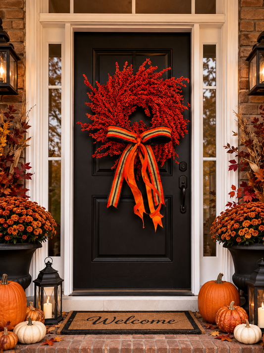 October Glow Wreath