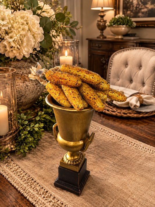 Set of 3 Beaded Corn