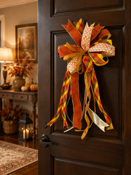 Pumpkin Spice Bow