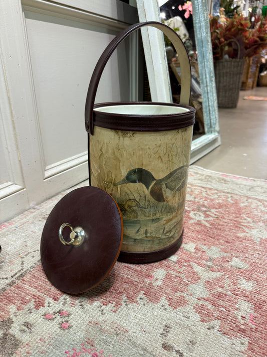 Antique Duck Ice Bucket