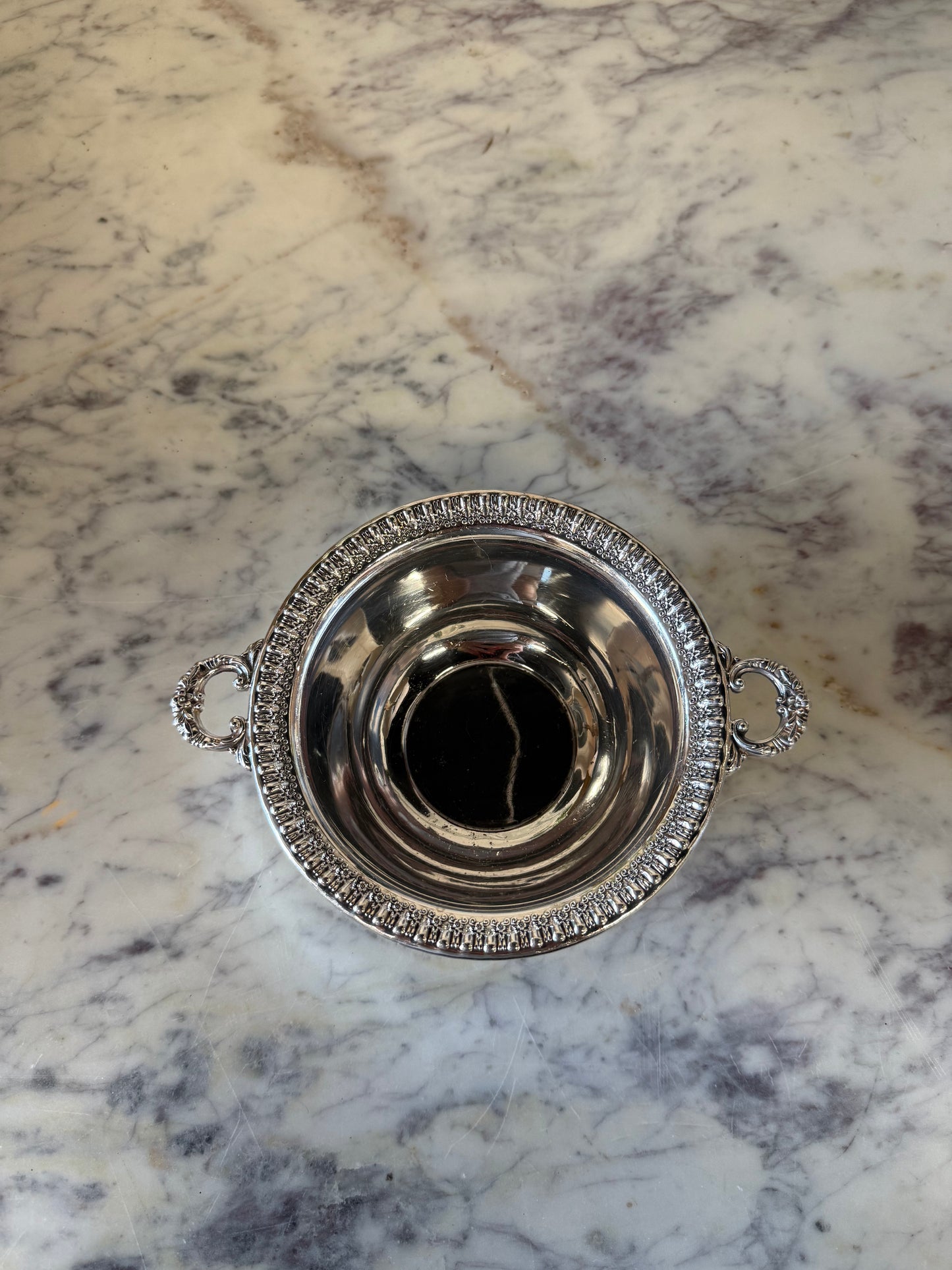 Vintage Wilcox Silver Plated Trinket Bowl