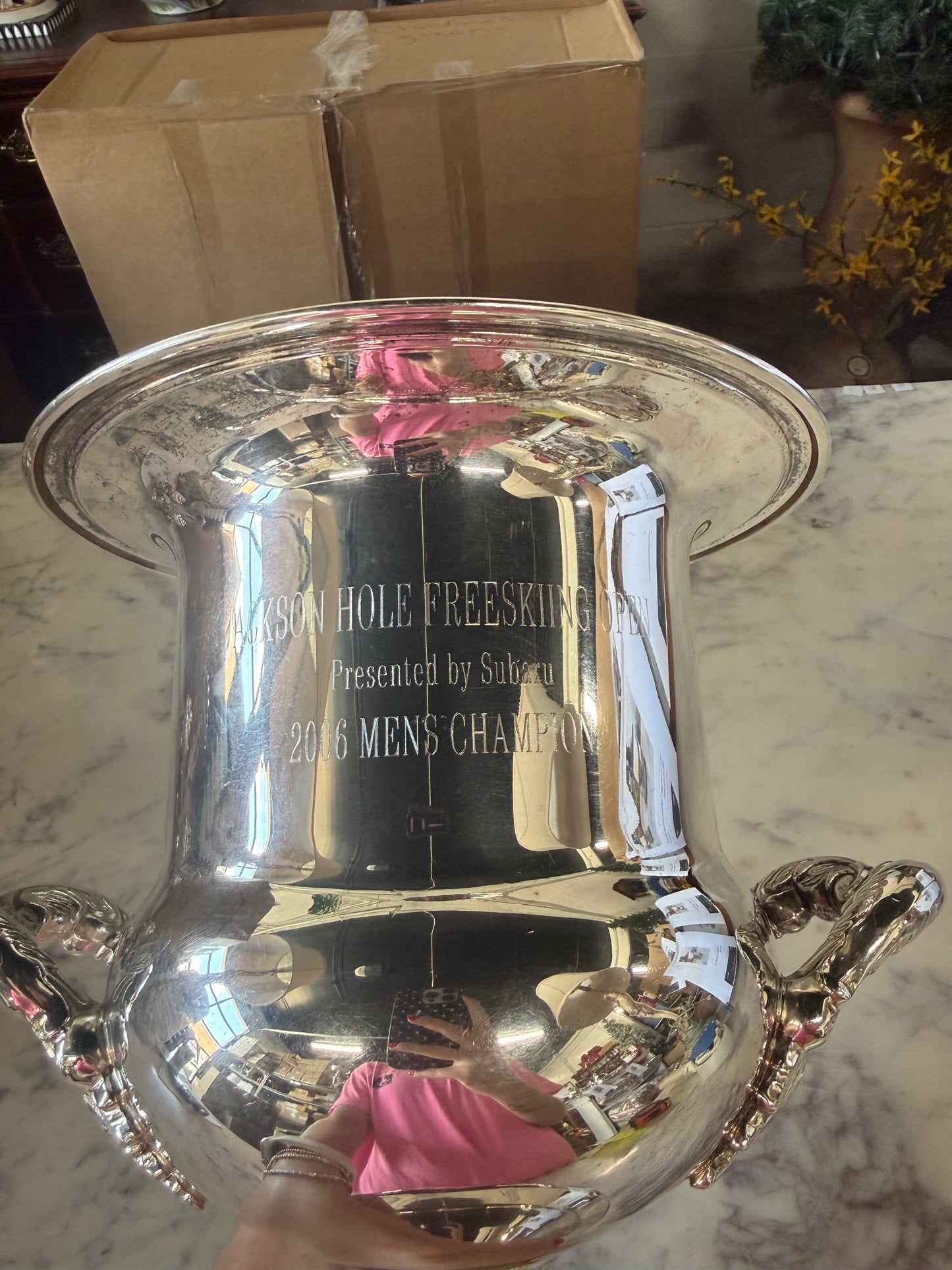Vintage Silver Plated Champagne Bucket