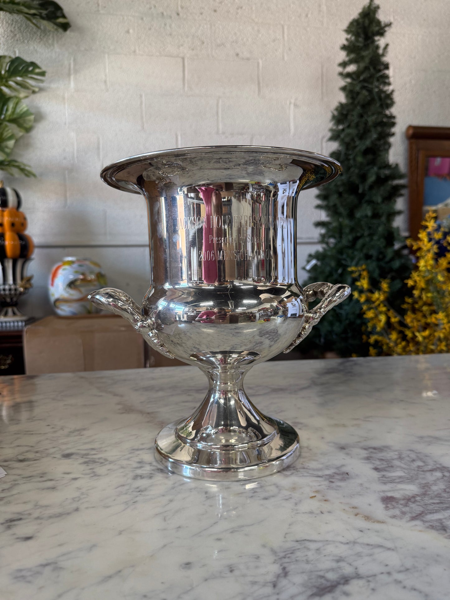 Vintage Silver Plated Champagne Bucket