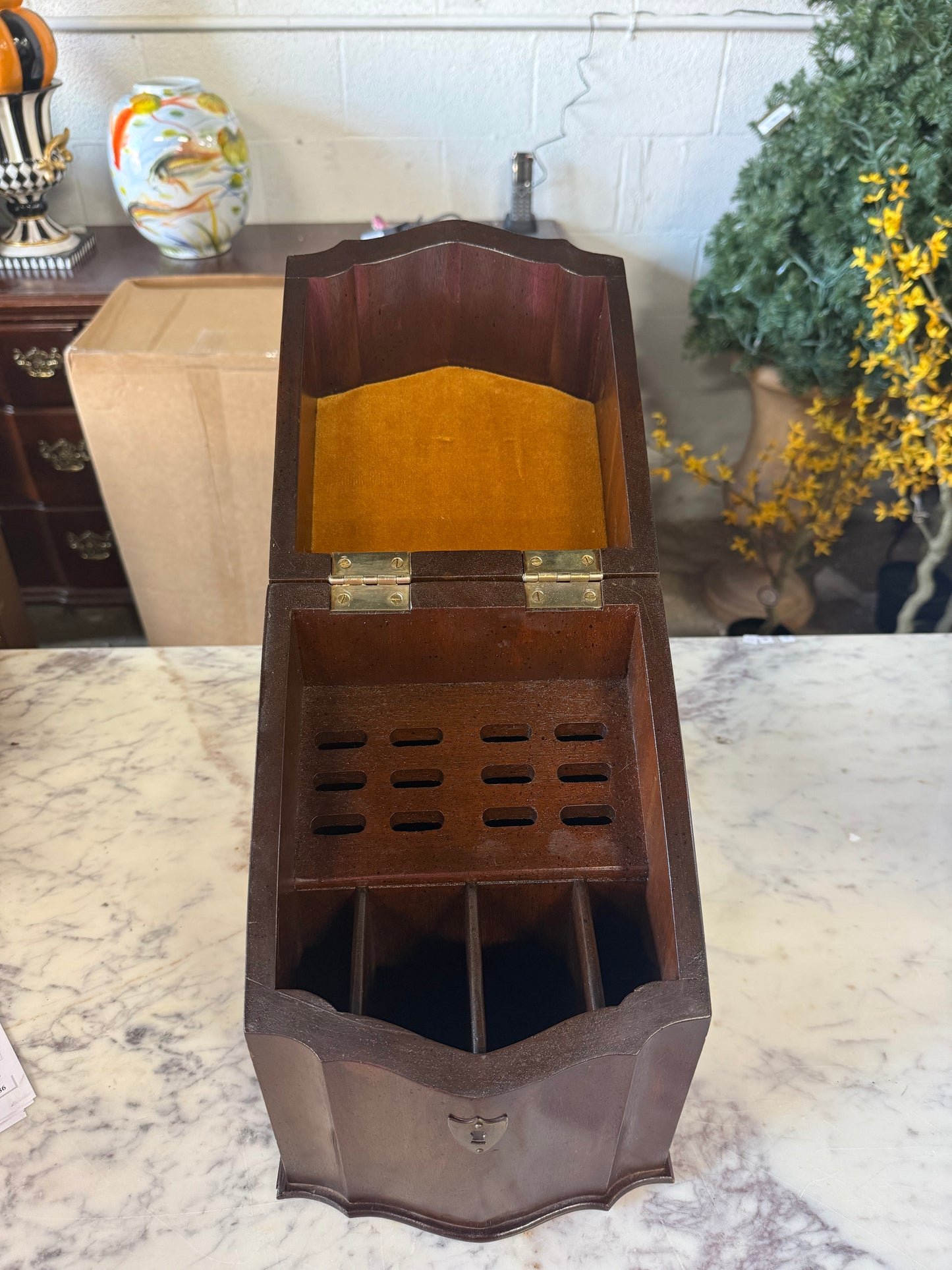 Vintage Knife Box