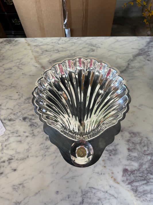 Vintage Silver Plated Shell w/ Toothpick Holder
