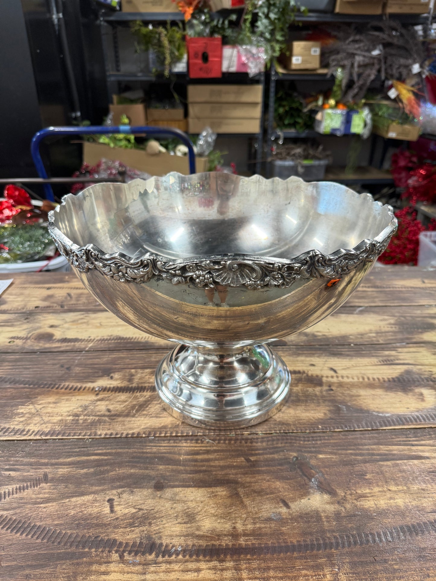 Vintage Silver Plated “F.B Roger’s” Punch Bowl