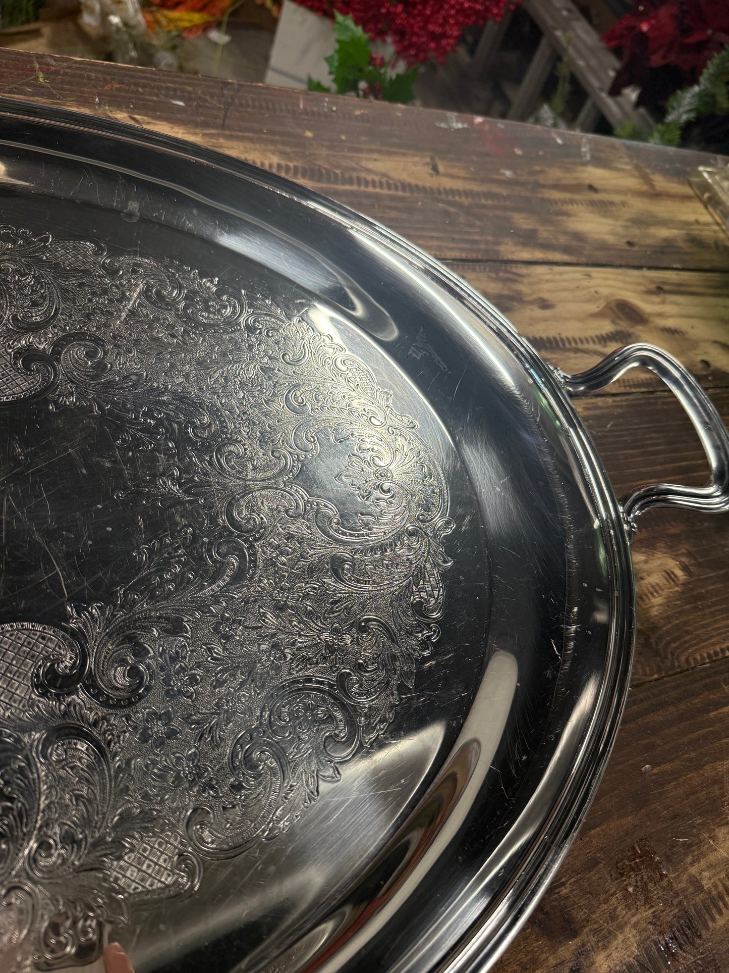 Vintage Silver Plated “Towle” Large Serving Platter