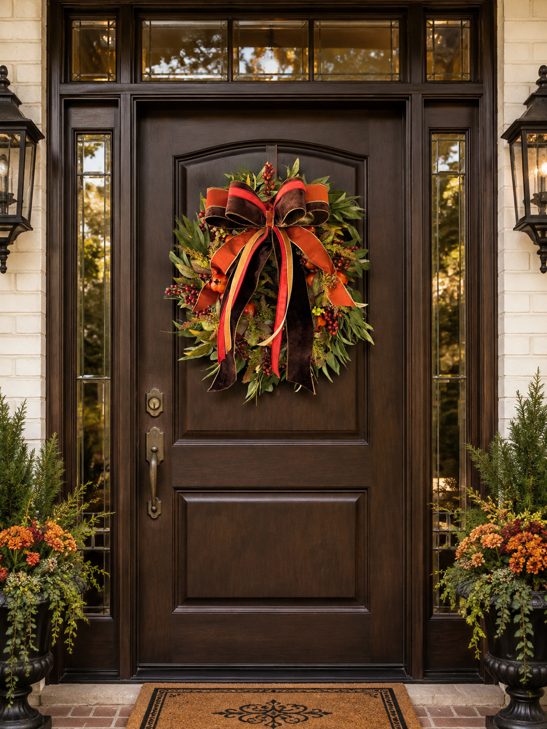 Pomegranate Harvest Wreath