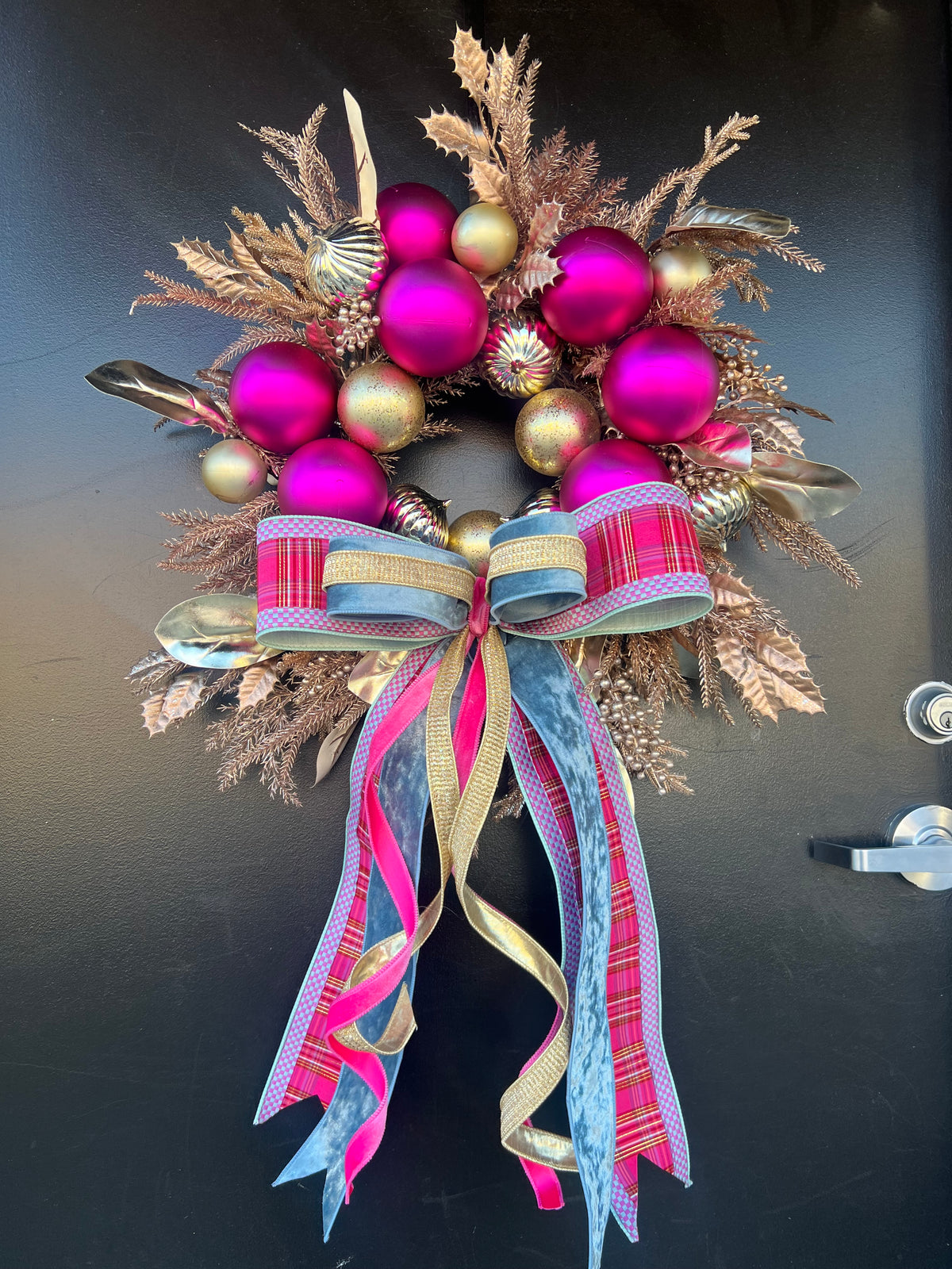 Sugarplum Gilded Wreath.