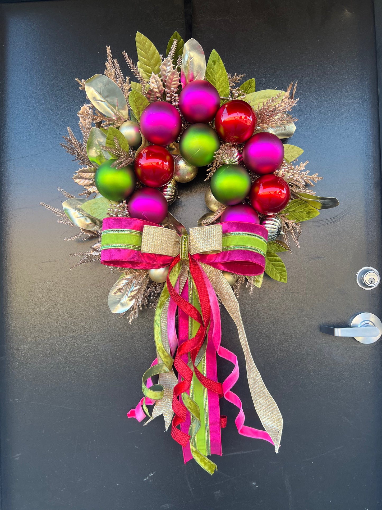 Sugarplum Christmas Elegance wreath