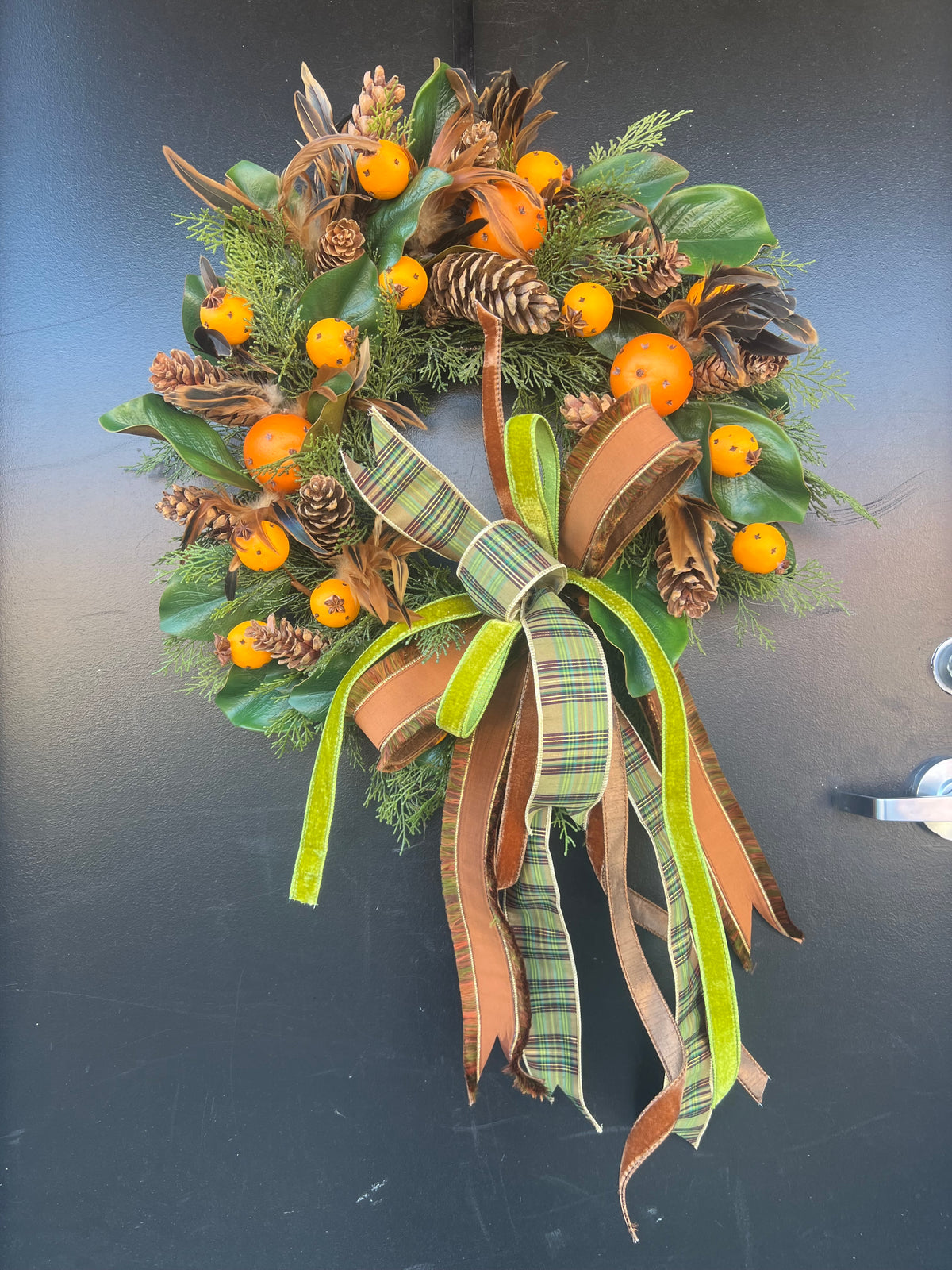 Woodland Citrus Elegance Wreath