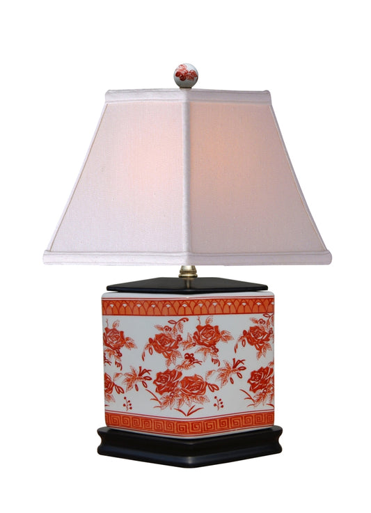 PORCELAINORANGE DIAMONDLAMP
