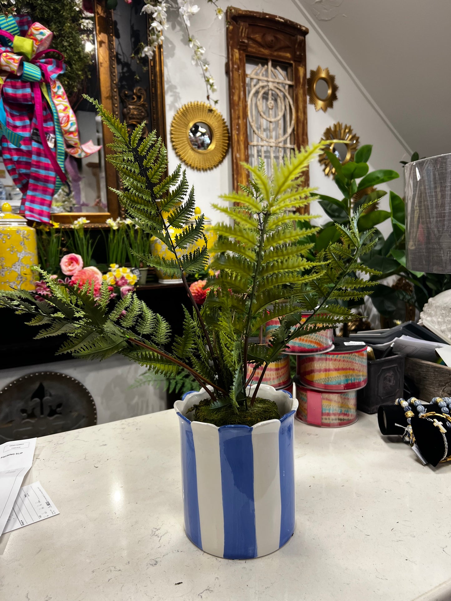 Lace Fern Drop-In