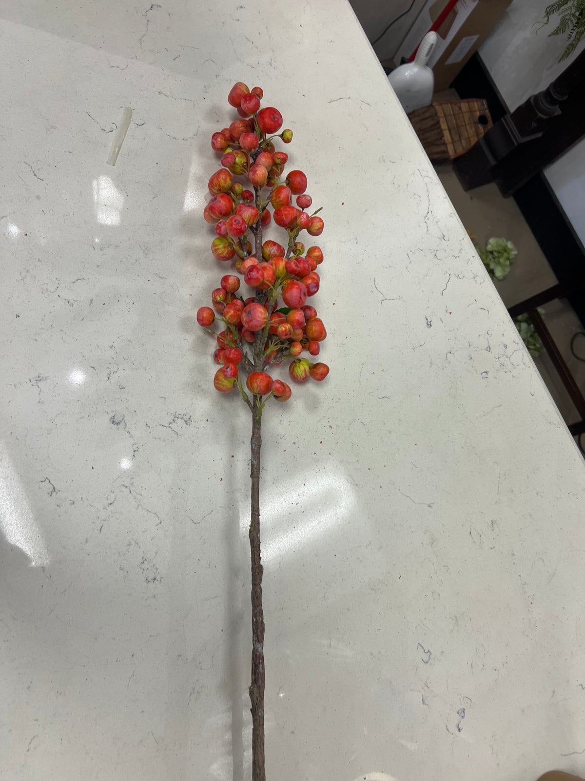 36.5” Crab Apple Spray