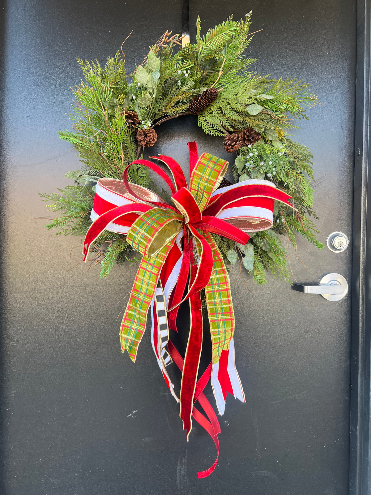 Christmas Estate Evergreen Wreath