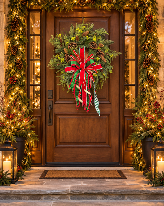 The Christmas Lodge Wreath
