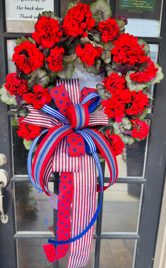 Sparkling Patriotic Designer Bow